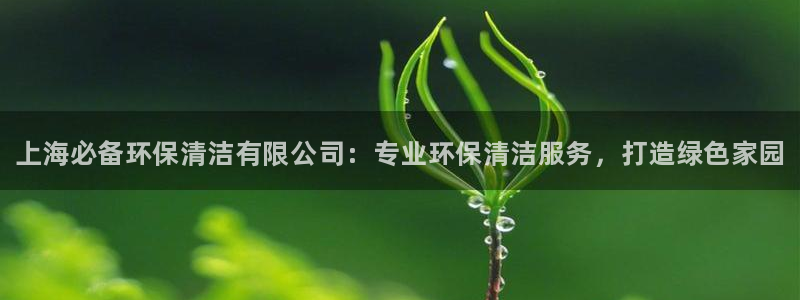 <h1>凯发k8官网下载宇信科技</h1>上海必备环保清洁有限公司：专业环保清洁服务，打造绿色家园